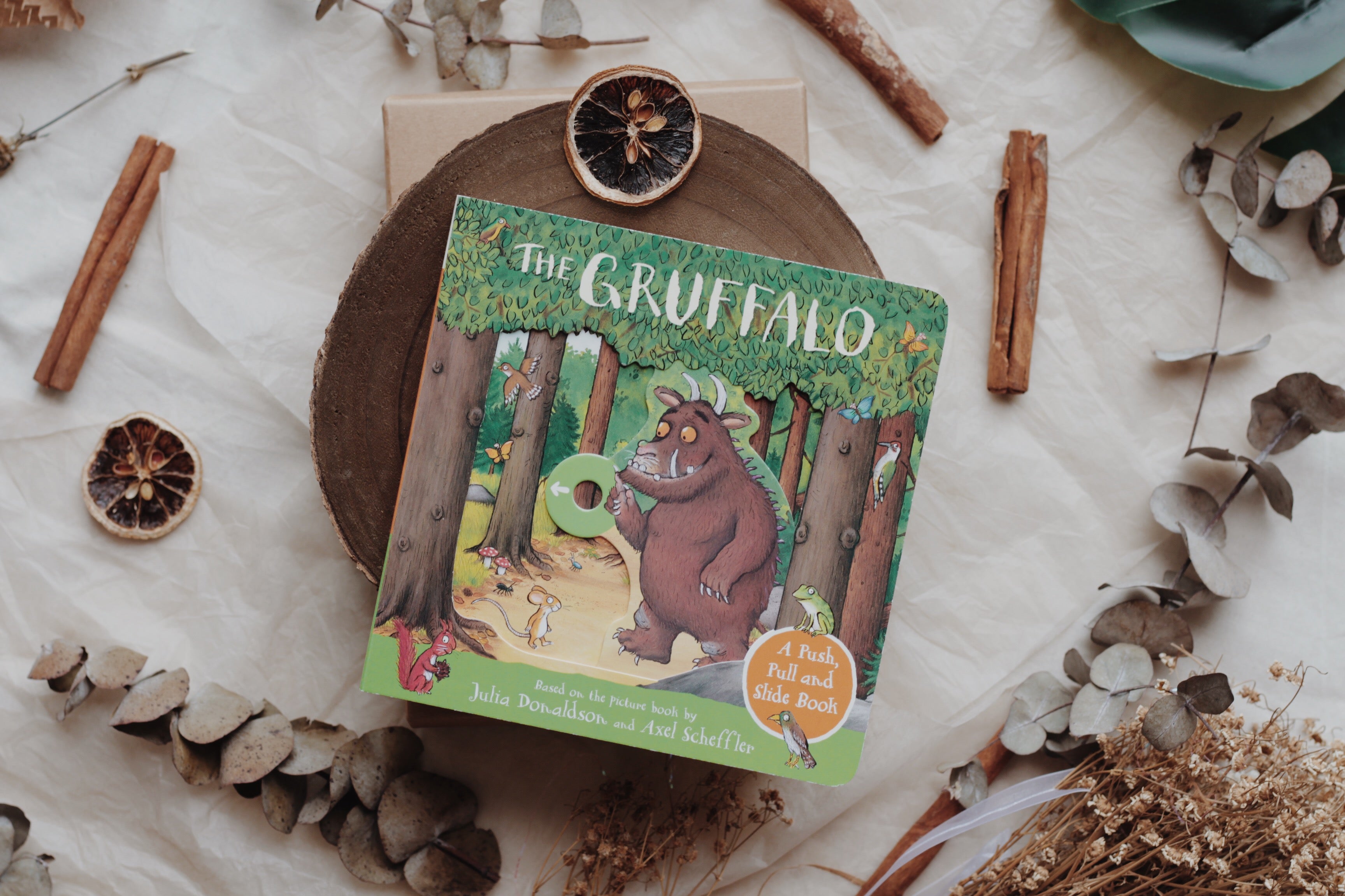 The Gruffalo: A Push, Pull and Slide Book – Number Twelve