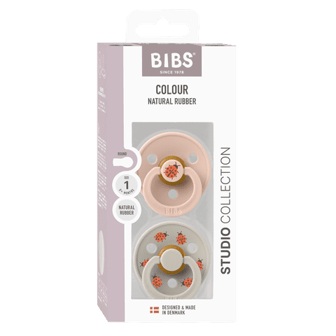 Studio Collection Colour Latex Pacifier 2 Pack