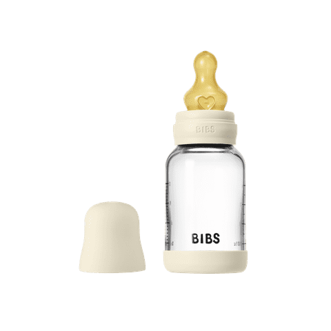 Baby Glass Bottle Set 120ml Latex