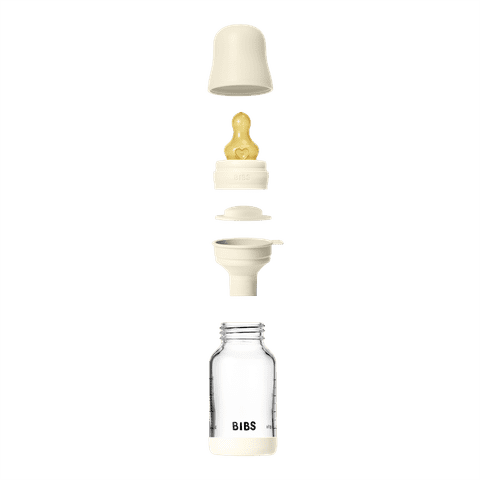 Baby Glass Bottle Set 120ml Latex