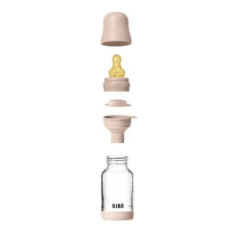 Baby Glass Bottle Set 120ml Latex