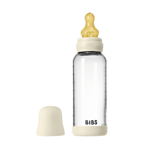 Baby Glass Bottle Set 240ml Latex