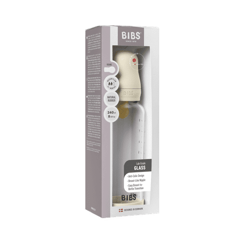 Baby Glass Bottle Set 240ml Latex