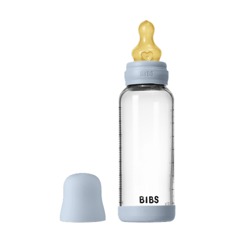 Baby Glass Bottle Set 240ml Latex