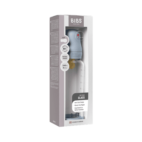 Baby Glass Bottle Set 240ml Latex