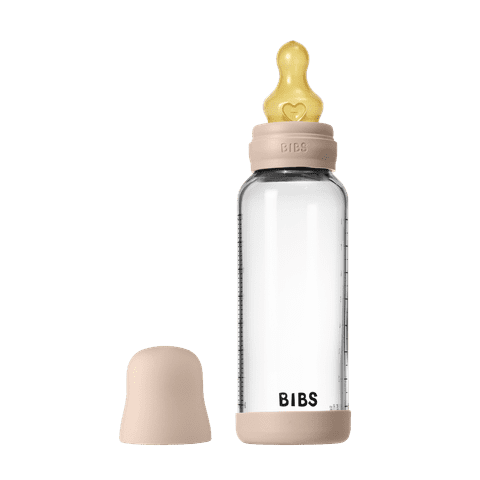 Baby Glass Bottle Set 240ml Latex