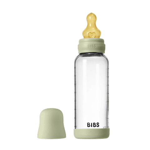 Baby Glass Bottle Set 240ml Latex