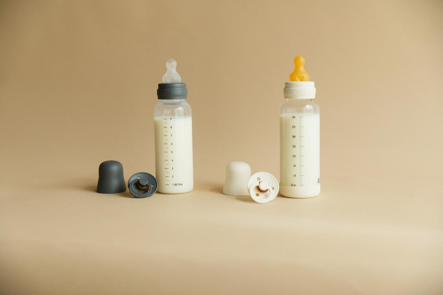 Baby Bottle Round Latex 2 Pack Medium Flow - 270ML