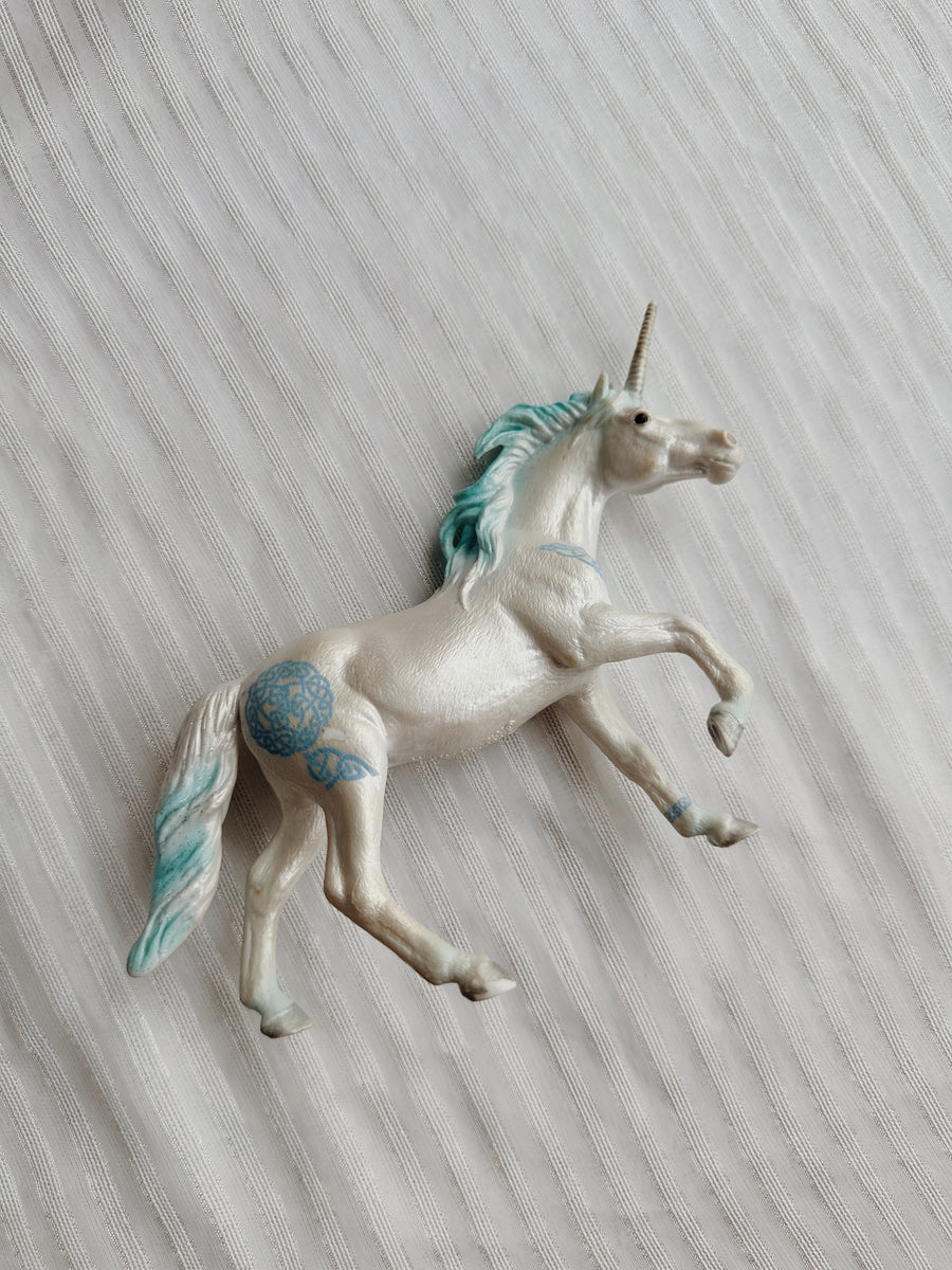 (AS IS) CollectA Unicorn Stallion Blue