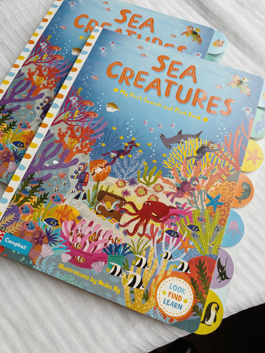 (AS IS) My First Search and Find Books - Sea Creatures
