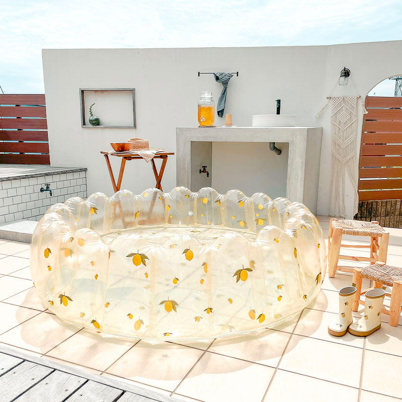 Pastel Shell Pool Transparent Shell Pool - Large – Number Twelve