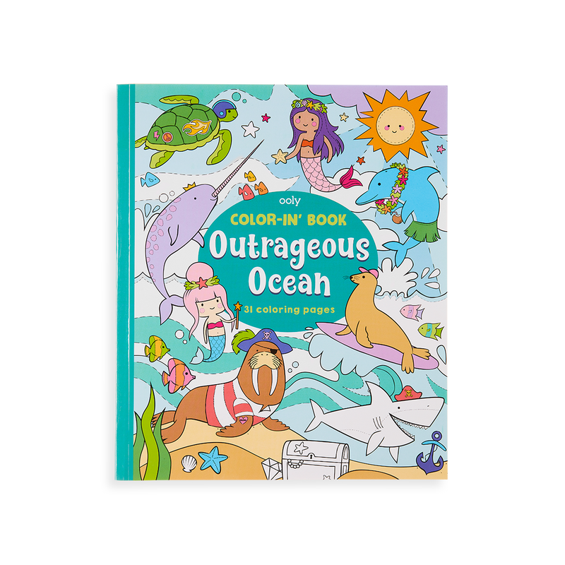 Colorin Book - Outrageous Ocean