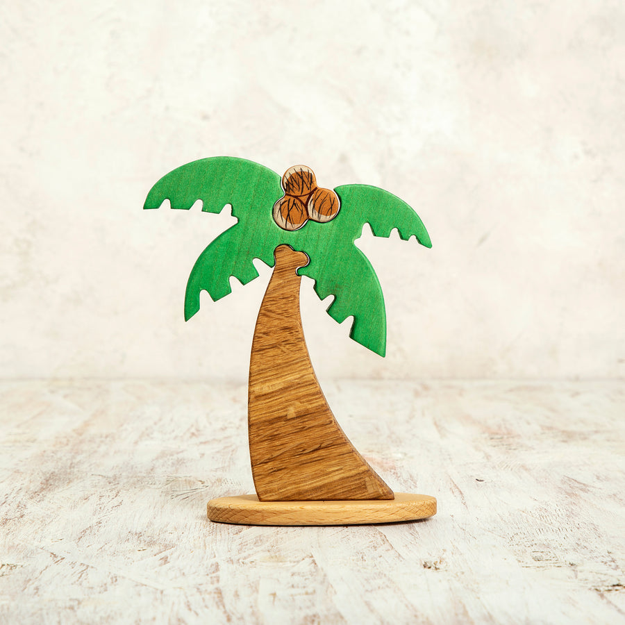 Wooden Palm Tree