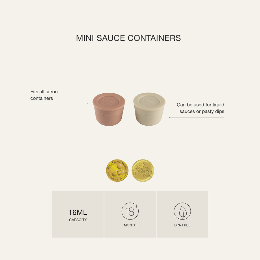 Mini Sauce Containers