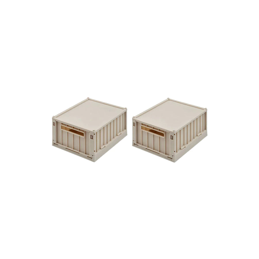 Weston Storage Box - S with lid (Set of 2)