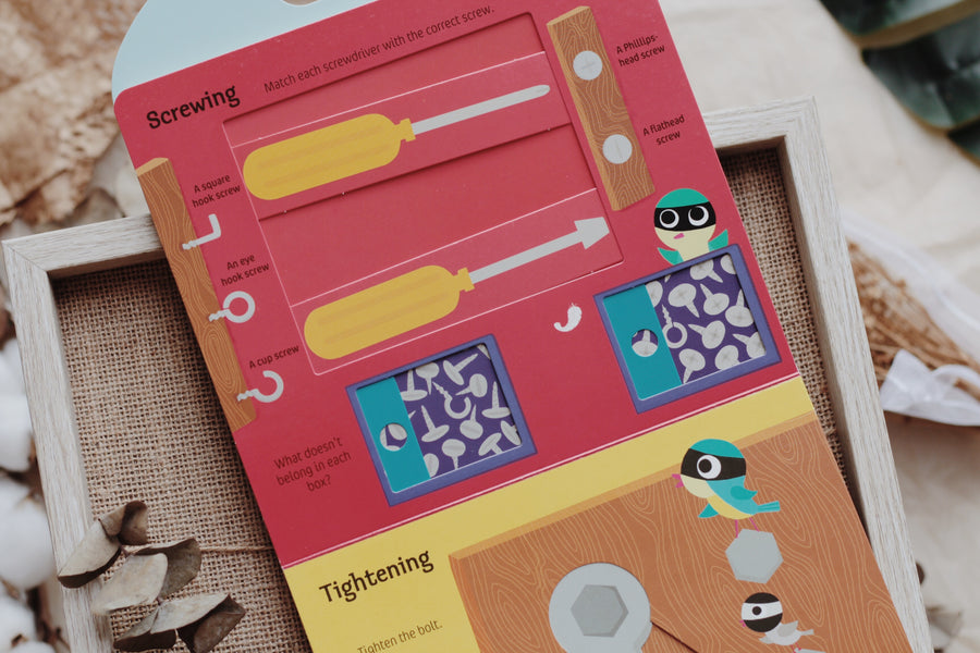 My First Toolbox : A lift-the-flap activity book