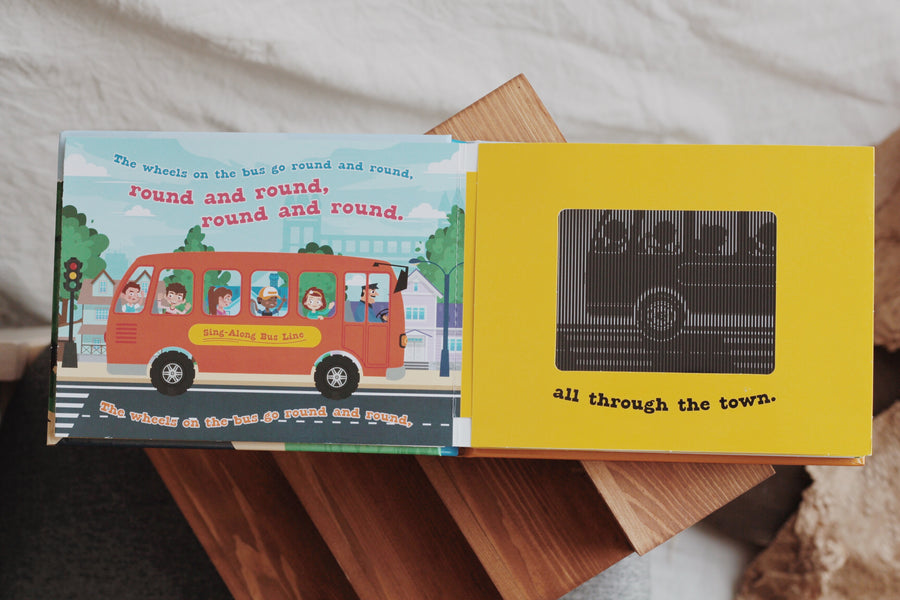 The Wheels on the Bus: A Sing-A-Long Moving Animation Book