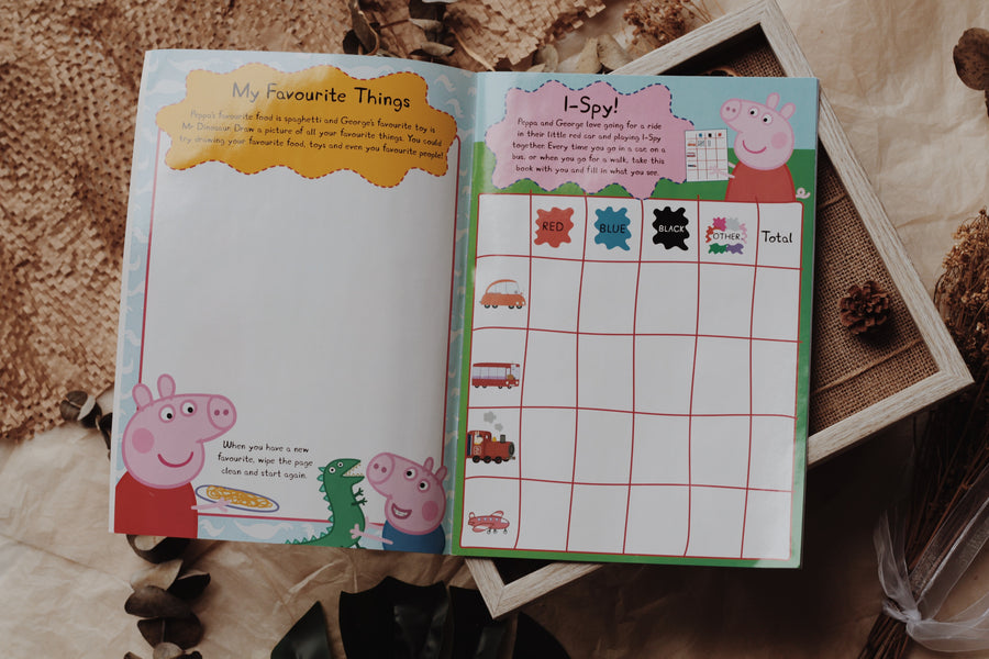 Peppa Pig: Peppa and George's Wipe-Clean Activity Book