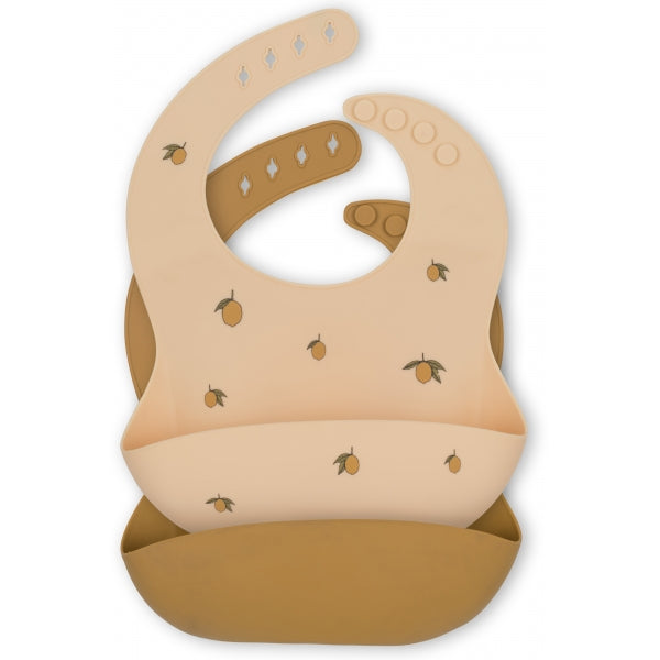 Silicone Bibs - Set of 2