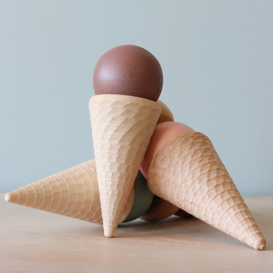 Ice Cream Cone (Set of 3)