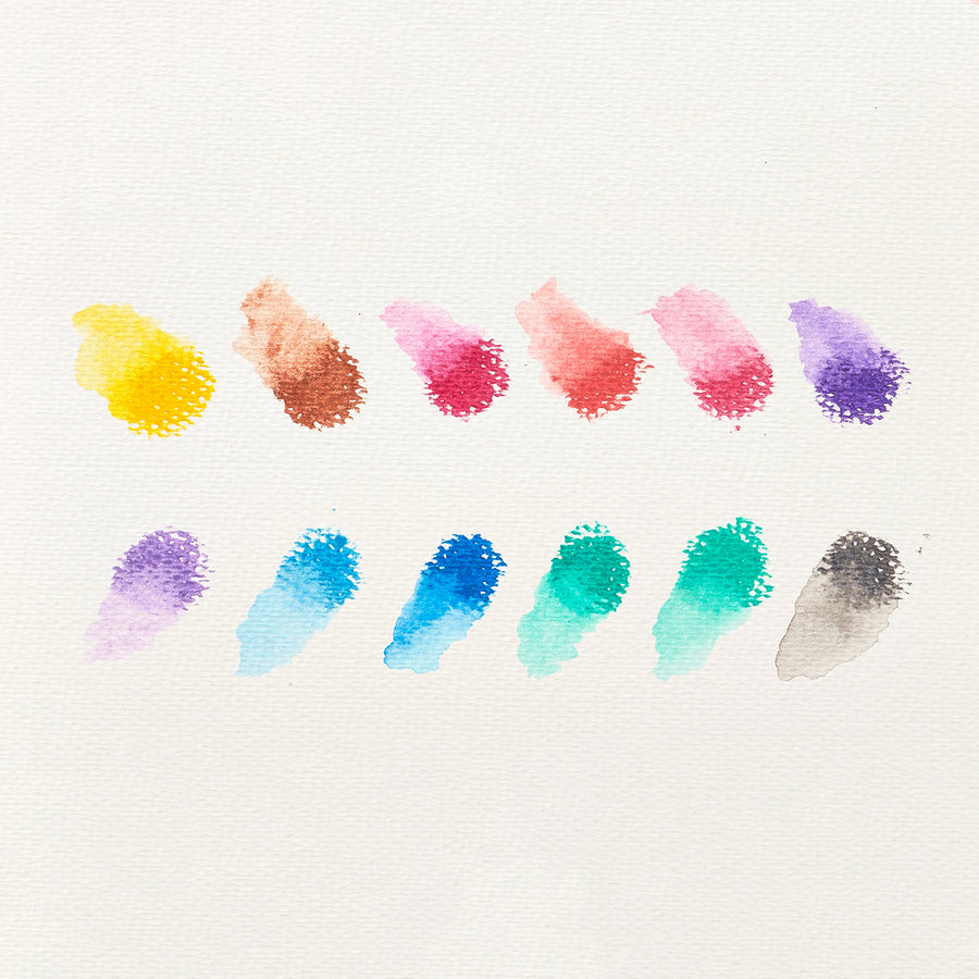 Rainbow Sparkle Watercolour Gel Crayons - Set of 12