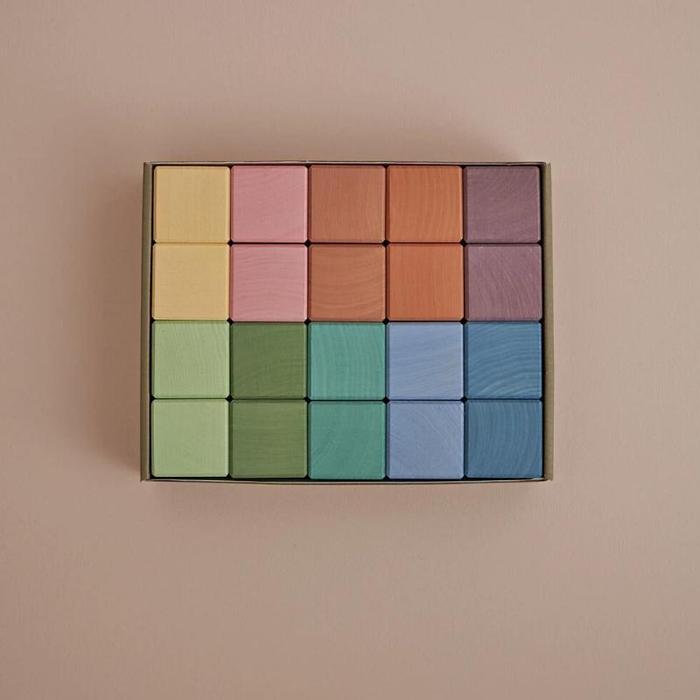 Earth Pastel Cubes