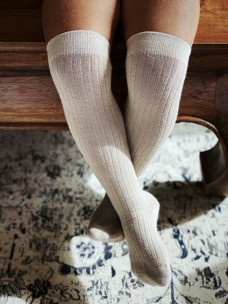 Organic Cotton Knee High Socks