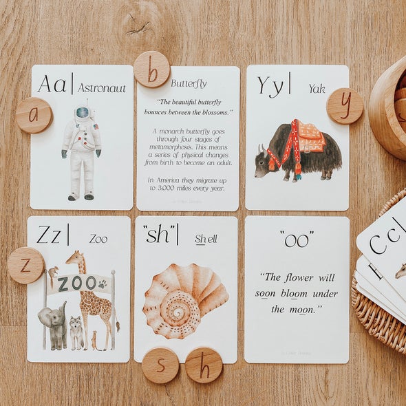 Around the World Phonics and Sounds Flash Cards