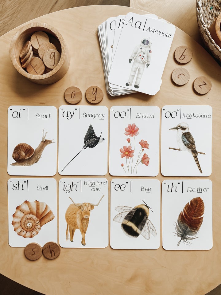 Around the World Phonics and Sounds Flash Cards