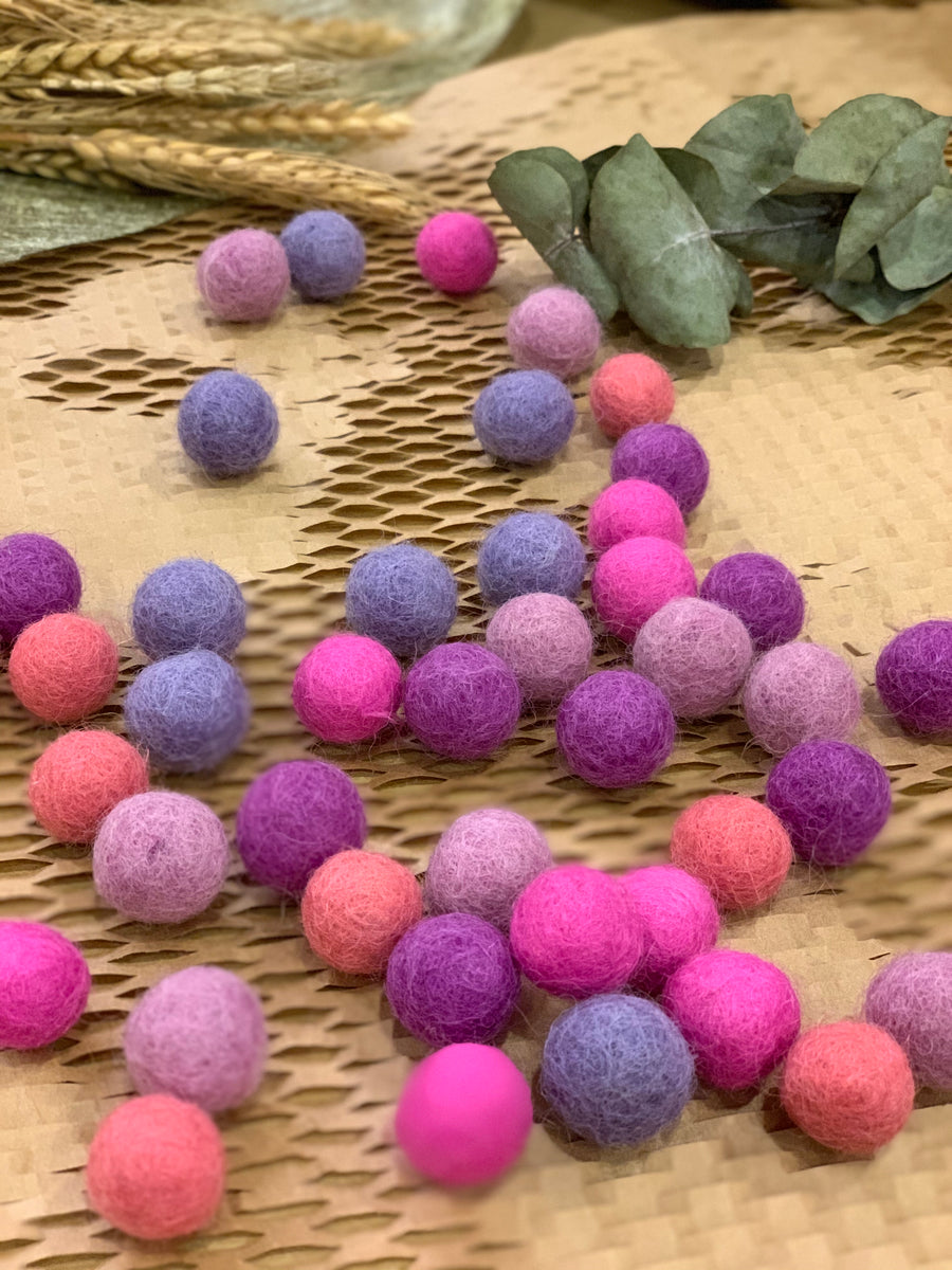 Wool Balls - Set of 50