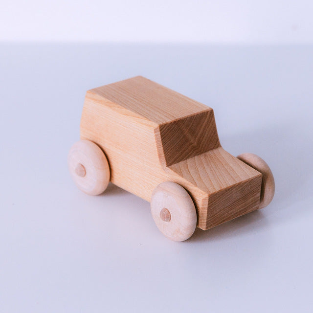 Small Wooden Jeep/Car