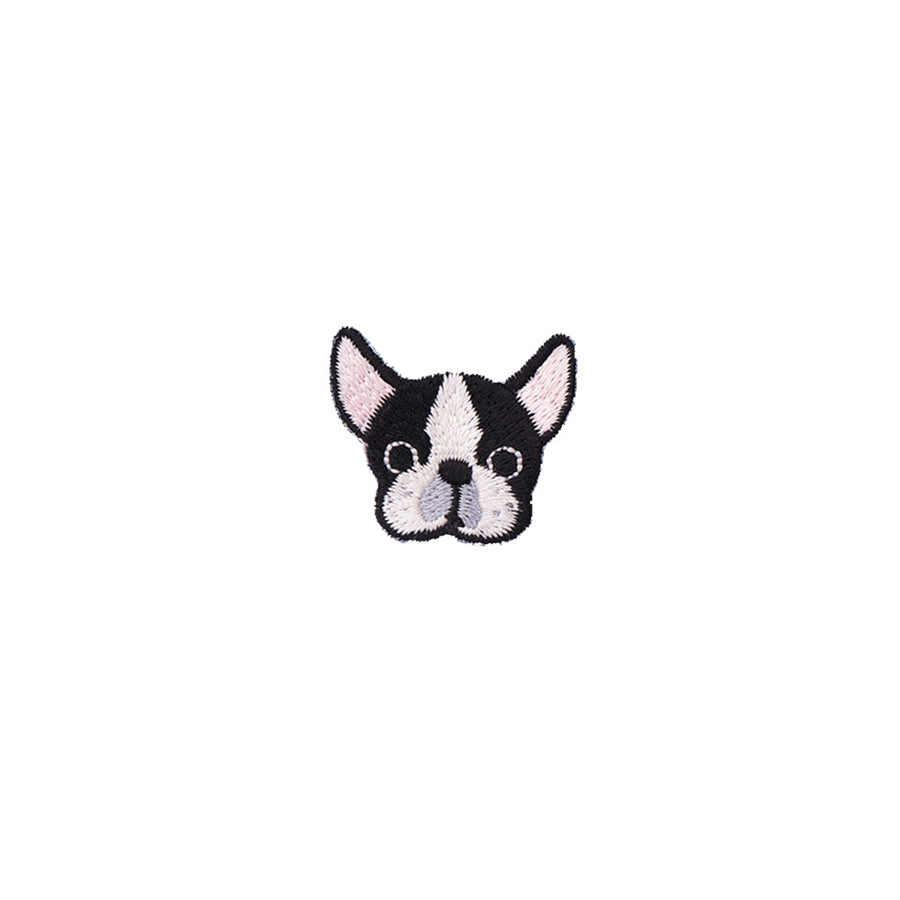 Mini Dog Head - Boston Terrier