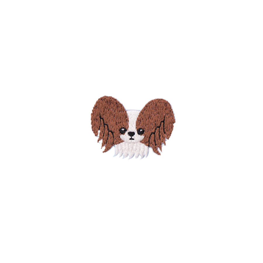 Mini Dog Head - Papillon