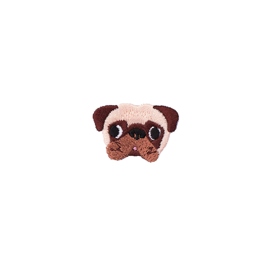 Mini Dog Head - Pug