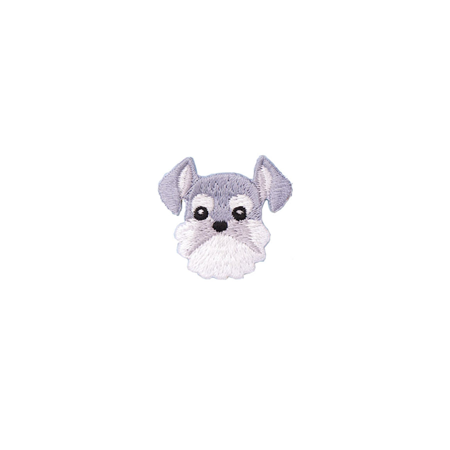 Mini Dog Head - Schnauzer